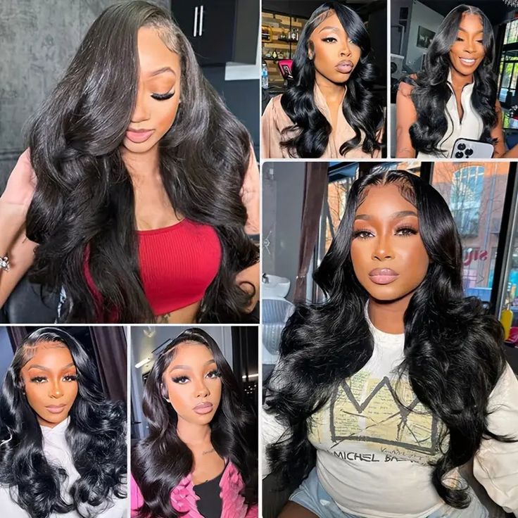 【Without Leave-Out】Wesface Water Wave V Part Wig Human Hair Curly V Part Wig WearGo Glueless Wig Natural Black Human Hair Wig