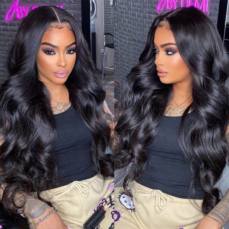 Cleopatraaduess Recommends!! Wesface Wear & Go 4x4/6x4.5 Pre-Cut Lace Loose Body/Straight Glueless Breathable Cap-Air 180% Density Wig