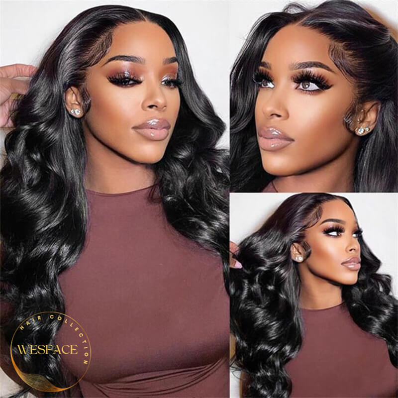 Wesface Wear Go Body Wave Glueless 5x5/4x6 HD Pre Cut Lace Closure Wig