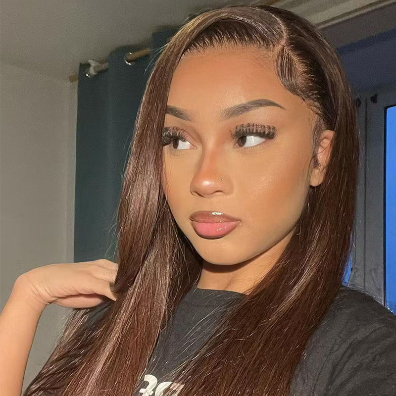 Pre-cut Lace Wig Straight Hair