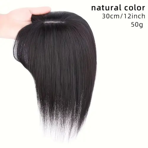 Real Human Hair Toppers Hair Extensions Clip in Hair Wiglets Hair Pieces For Women with Thinning Hair