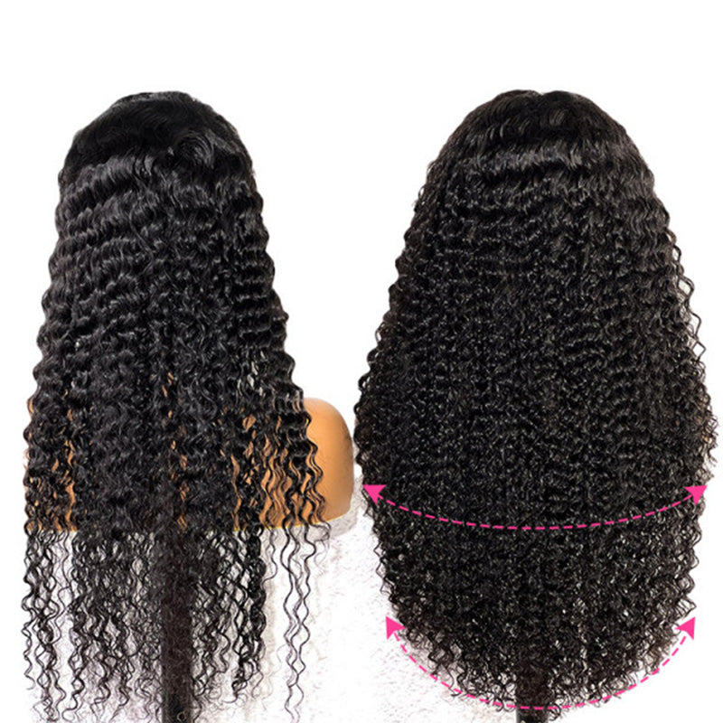 Real Swiss 5x5 HD Lace Closure Deep Wave Wig - Wesface Wigs