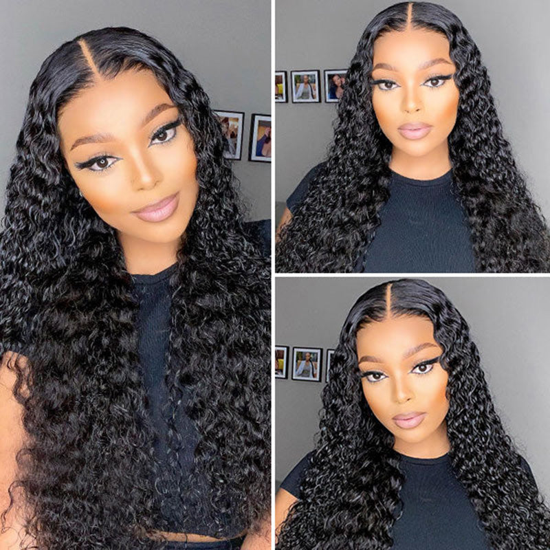 Pre Cut 5x5 & 4x6 HD Lace Wear Go Glueless Deep Wave Wig - Wesface Wigs