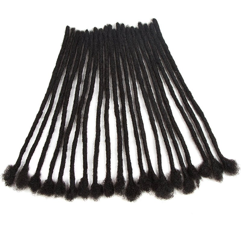 Wesface Handmade Hair Dreadlocks Extensions Virgin Braid Pack Human Hair