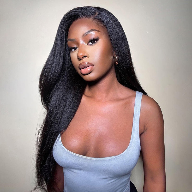 Pre Cut 5x5 & 4x6 HD Lace Wear Go Glueless Kinky Straight Wave Wig - Wesface Wigs
