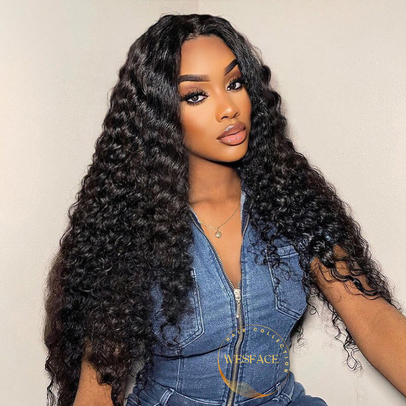 Wesface Loose Deep Wave 5x5 / 4x6 HD Lace Closure Glueless Wig Human Virgin Hair