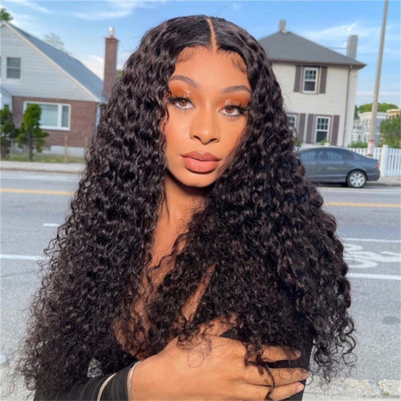 New Arrivals Wet And Wavy 5x5 Closure HD Lace Mid Part - Wesface Wigs