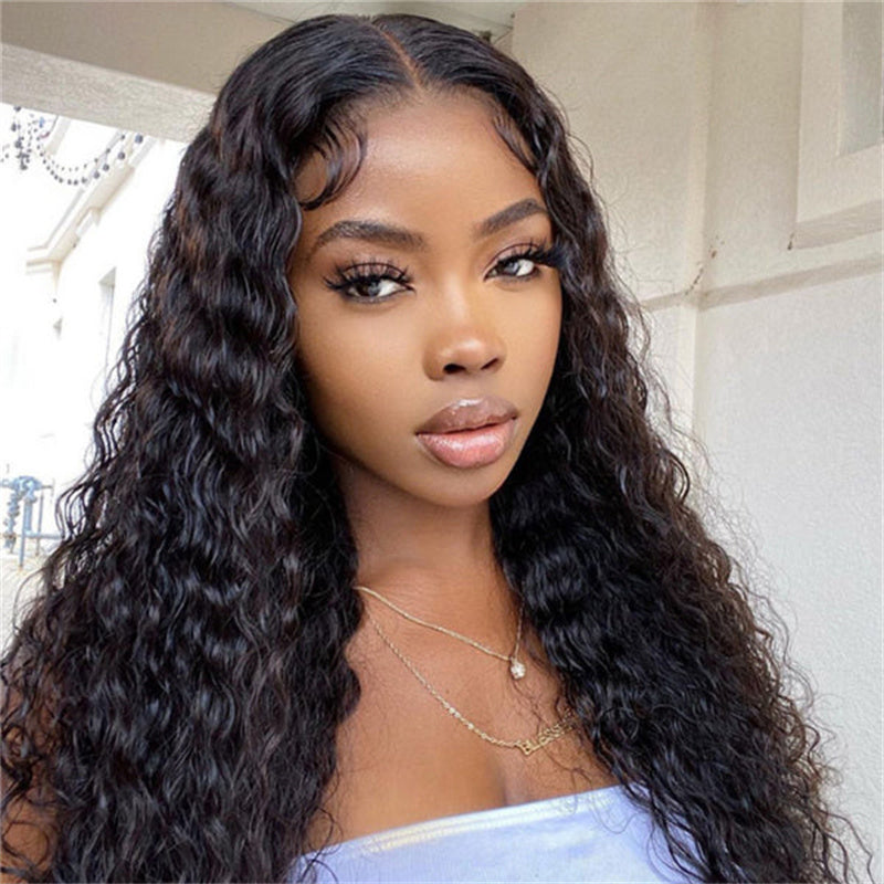 New Arrivals Wet And Wavy 5x5 Closure HD Lace Mid Part - Wesface Wigs
