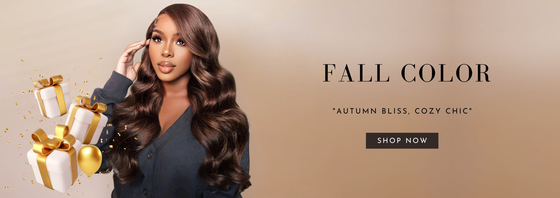 FALL COLOR Autumn Bliss, Cozy Chic | Wesface Wigs