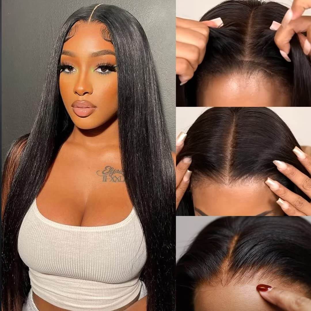 Wesface Wear & Go 4x4 / 6x4.5 Pre-Cut Lace Loose Body Glueless Breathable Cap-Air 180% Density Wig