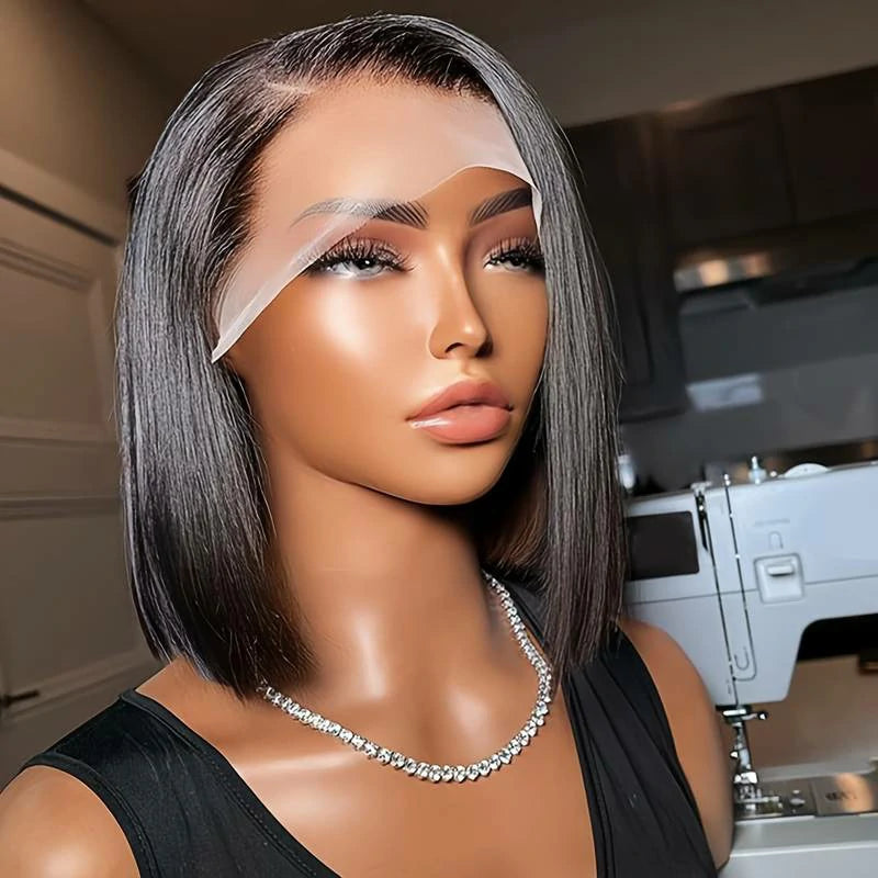 Wesface Straight 13x6 Lace Bob Wig Human Hair Wig
