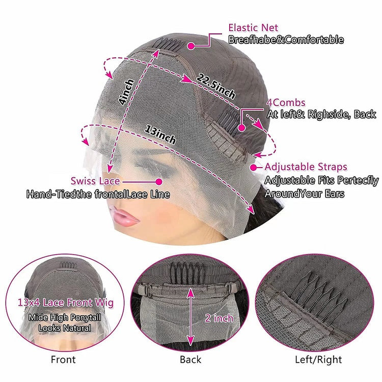 Flash Sale Wesface Highlight Body Wave 13x1 T Part Lace Wig /13x4 Lace Front Wig Honey Blonde Wigs