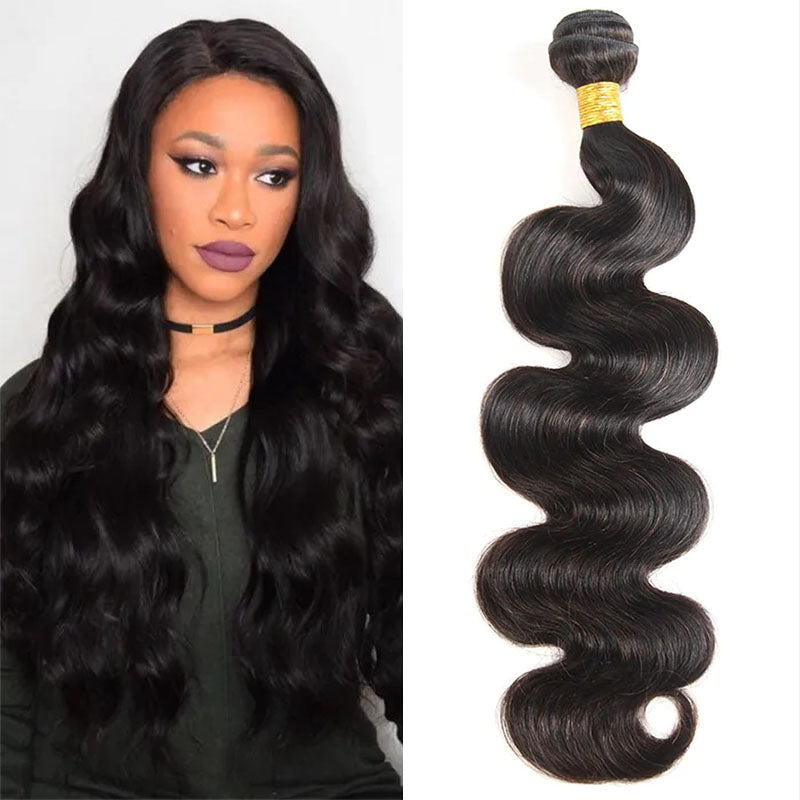 Wesface Body Wave 1 Bundle Natural Color Virgin Human Hair