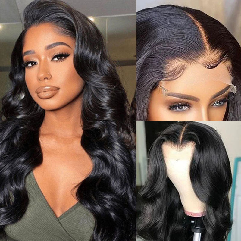 Real Swiss 5x5 HD Lace Closure Body Wave Wig - Wesface Wigs