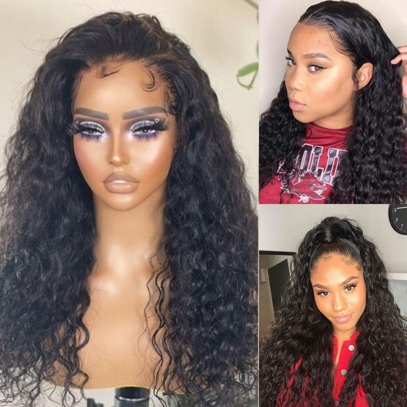Real Swiss 13x6 HD Lace Front Water Wave Wig - Wesface Wigs