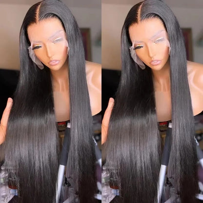 Wesface Straight 13x4 HD Lace Front Wig Natural Color Human Hair Wig