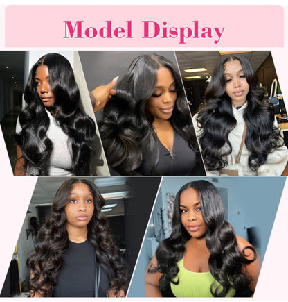 Wesface Body Wave Wig 5x5 HD Pre-Cut Ready To Go Glueless Human Hair Wigs For Women