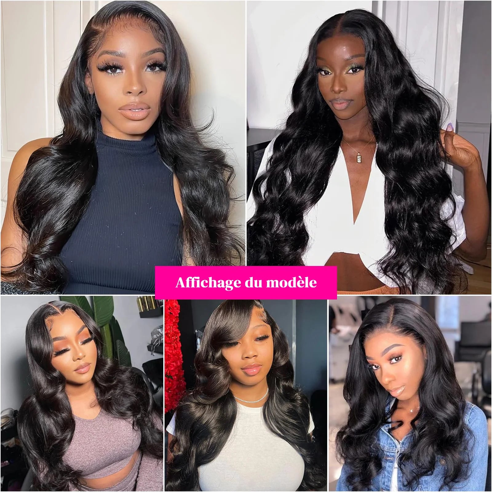 Wesface Body Wave 9x6 Hd Glueless Ready To Wear and Go Human Hair Wigs Pre Cut Plucked Lace Wig Body Wave Human Hair for Black Women