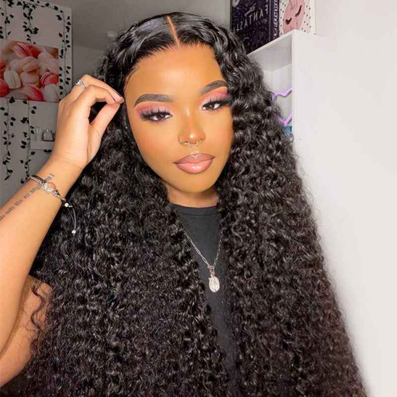 Pre Cut 5x5 & 4x6 HD Lace Wear Go Glueless Curly Wig - Wesface Wigs