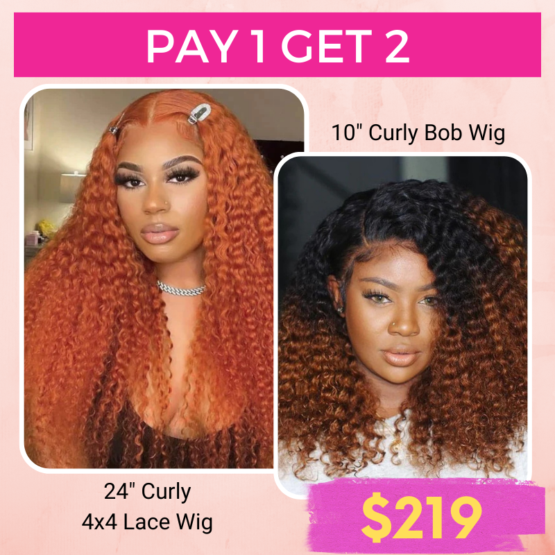 Pay 1 Get 2 Curly 
