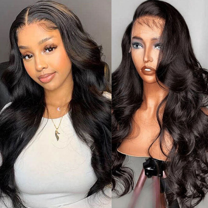 Real Swiss 5x5 HD Lace Closure Body Wave Wig - Wesface Wigs