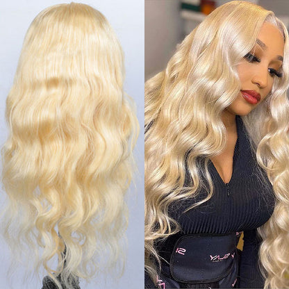 Wesface Body Wave 613 Blonde Color 13x6 Lace Front Wig Human Hair Wig