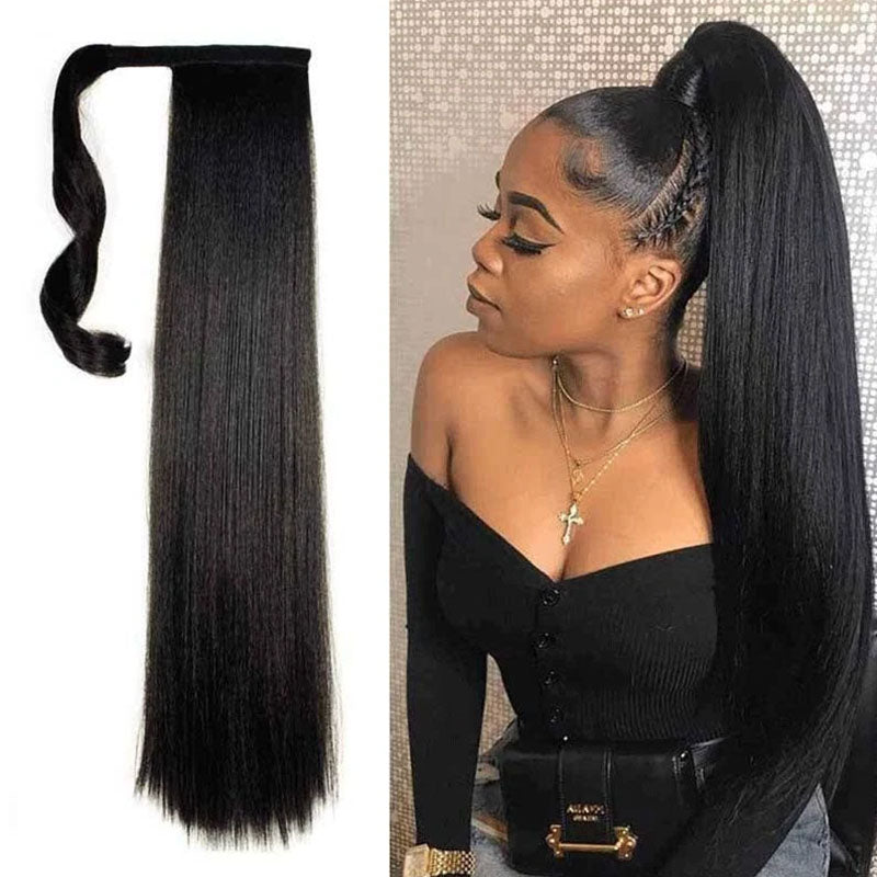 Wesface Body Wave 16-40 Inch Ponytail Human Hair Extension