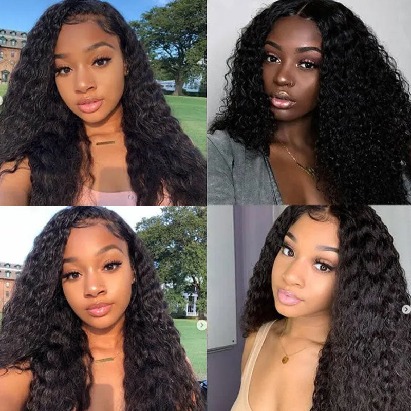 Wesface Deep Wave 1 Bundle 100% Unprocessed Brazilian Virgin Hair